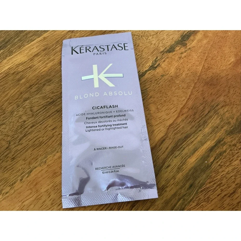 Kerastase Blond Absolu Serum Cicaflash Strengthening Oil Shampoo SAMPLE Set Of 7